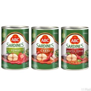 Ikan Kaleng Sarden ABC 425Gr